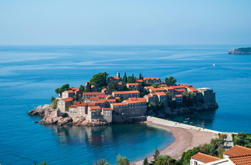 Coastal scenery near Budva