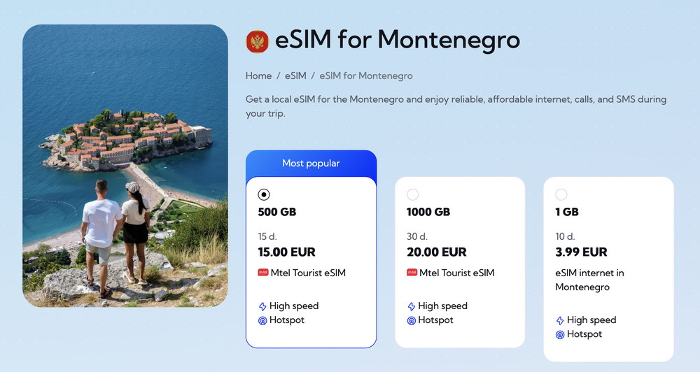 Example of Telefy purchase and activation flow